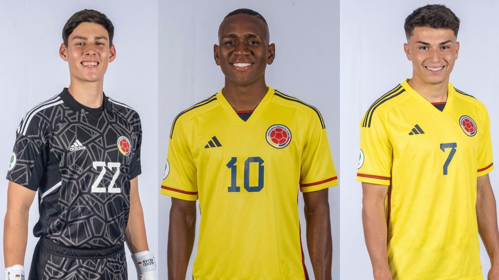 Conozca los jugadores que podrían brillar con 'La Tricolor' en el Sudamericano Sub-20.