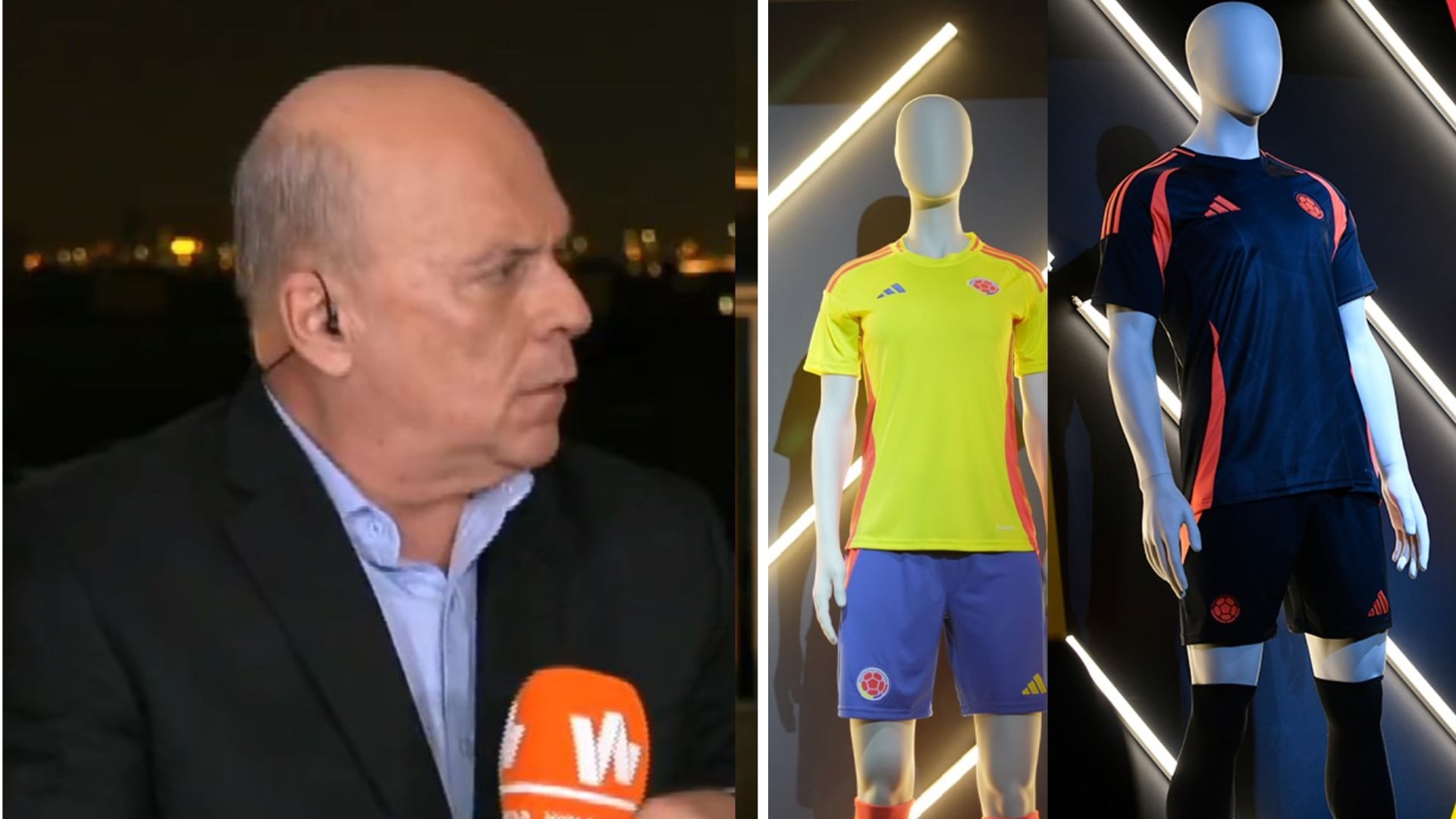 Carlos Antonio Vélez se ofendió por la nueva camiseta de la selección Colombia