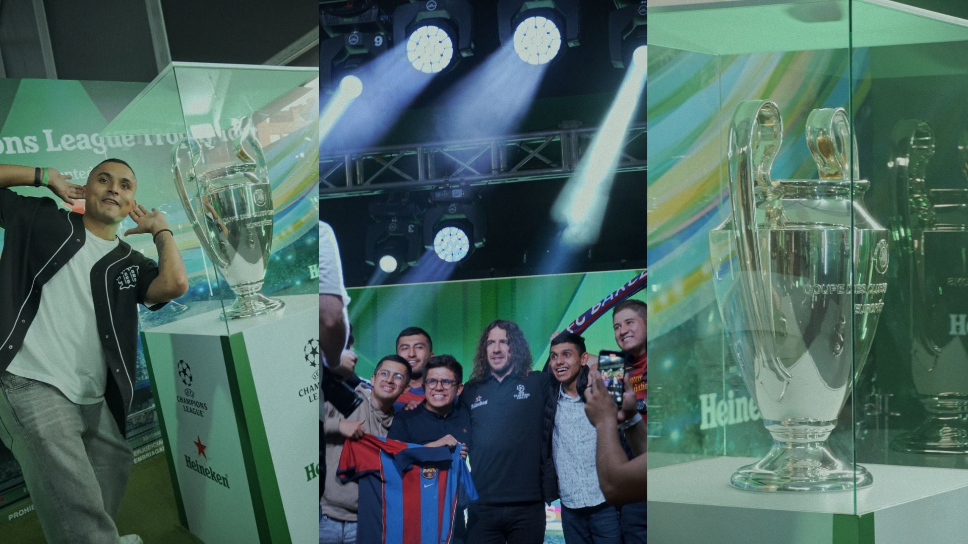 Evento Heineken con la UEFA Champions League en Colombia