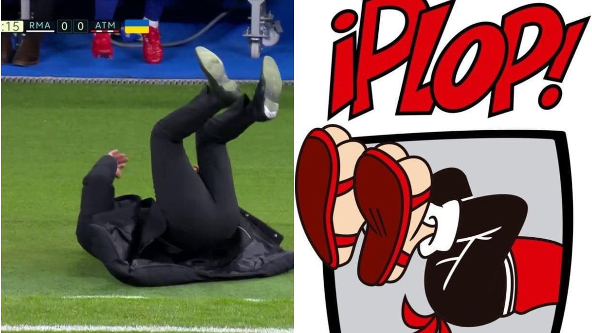 Simeone ‘paró las patas’ ante Real Madrid y los memes no lo perdonaron