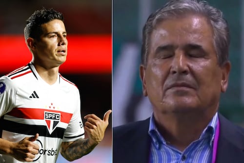 Jorge Luis Pinto invitó a James a jugar en el fútbol colombiano, pero le puso dos condiciones claras