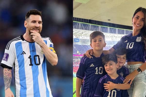 Messi quedó ‘embobado’ al ver a sus hijos celebrando su gol contra Australia