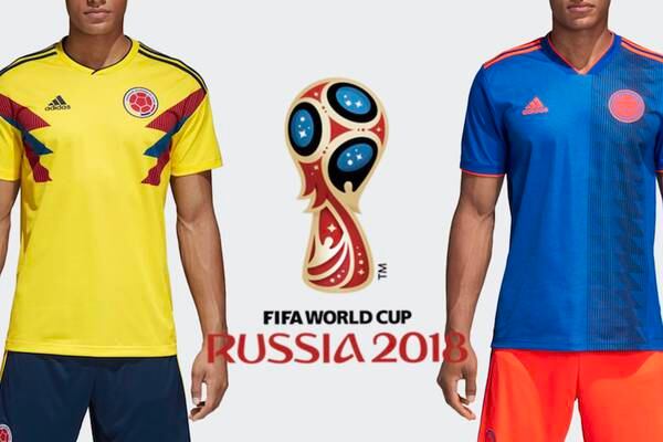 Uniformes de Colombia entre los mejores del Mundial Rusia 2018, según The Telegraph
