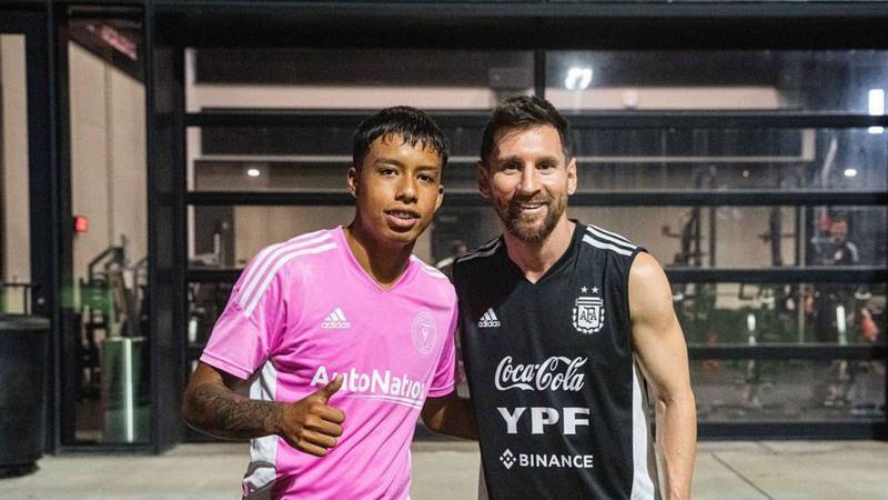 Lionel Messi podría compartir con un jugador colombiano en el Inter de Miami.