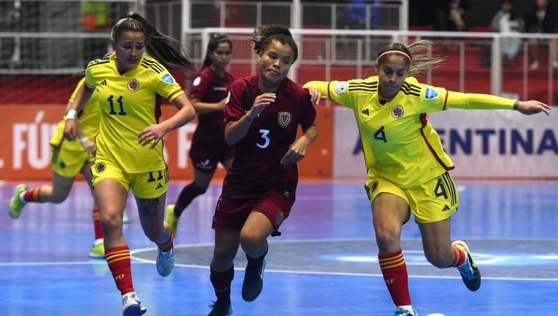 Colombia femenina tuvo consuelo en Futsal y le sacó el tercer puesto a Venezuela