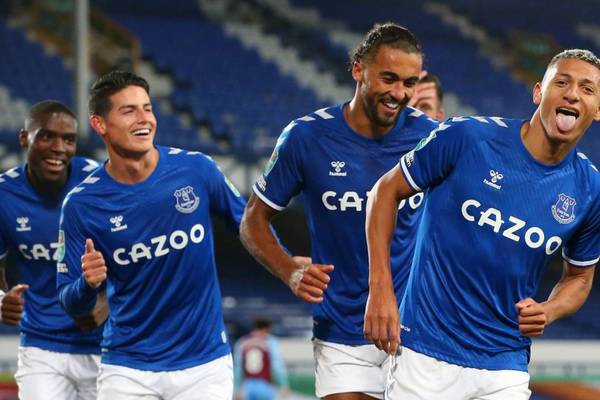 Video: El sueño que cumplió Richarlison jugando con James Rodríguez en Everton