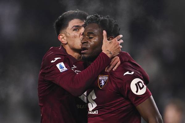 Doblete de Duván Zapata da victoria a Torino ante Atalanta en la Serie A
