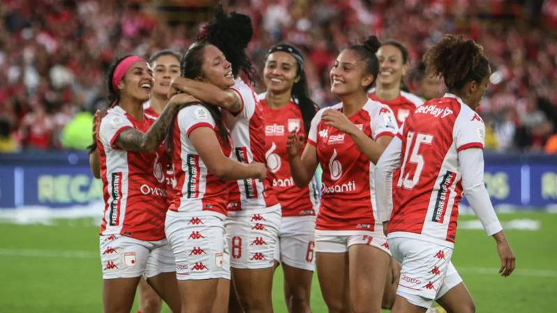 Independiente Santa Fe se coronó campeón de la Liga Femenina 2023.