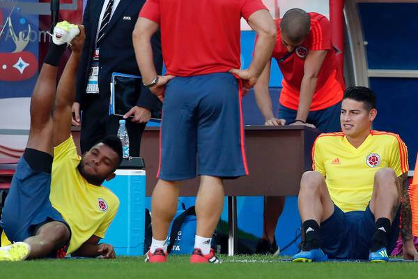 James Rodríguez y Miguel Borja ni siquiera van al banco para Colombia VS Inglaterra